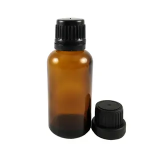 Hot sale 20ml 30ml essential oil bottle plastic insert dropper glass bottles for body oil