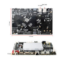 RK3588 Mother Board Intelligent AI Edge Gateway Computing, ARM Platform Broadcast Machine Motherboard Solution