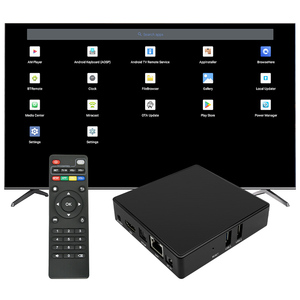 Boîtier TV intelligent personnalisé Canzone Rockchip RK3566 Quad Core HD TV 4K Android 14 <span class=keywords><strong>avec</strong></span> lecteur multimédia et streaming Wi-Fi double bande - Product Image 1