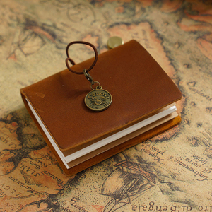 สมุดบันทึกธุรกิจหนังแท้เย็บเข้าเล่ม Trendy A9 128 แผ่น เหมาะสำหรับการเดินทาง วางแผนงาน เขียนได้ดี พกพาสะดวก ของขวัญสุดพิเศษ - Product Image 3