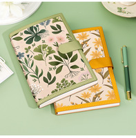 Cahier de planificateur en cuir A5 personnalisé professionnel 100 feuilles fermeture magnétique impression personnalisée fil de couverture en polyuréthane cadeau de couture