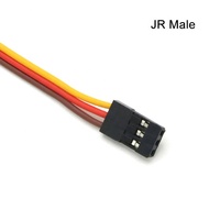 Câble de signal de connecteur mâle-femelle Servo JR Futaba 22AWG 150mm 60 cœurs Fil de servo pour hélicoptère RC Drone Voiture Pièces de bricolage