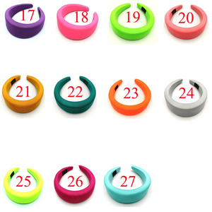 27 colori di Nuovo Modo Delle Donne di Seta del Latte Tessuto di Spugna Imbottito Hairband Colorful Candy Matador Della Fascia del Commercio All'ingrosso - Product Image 3