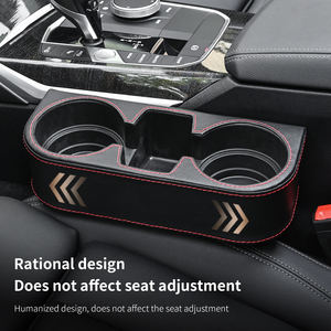 Caja de almacenamiento de bebidas, portavasos de plástico negro, soporte lateral para <span class=keywords><strong>silla</strong></span> de <span class=keywords><strong>coche</strong></span> - Product Image 5