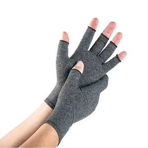 Outdoor Half Finger Pressure Glove Cycling Sun Protection Arthritis Rehabilitation Cycling Sports and Fitness Glove