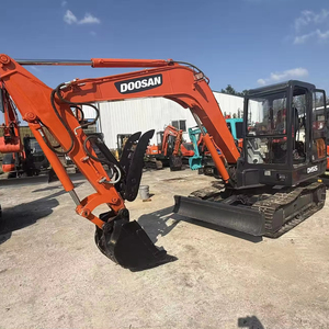 Excavatrice hydraulique Doosan DH55 5,5 tonnes Haute efficacité Économie de carburant pour la construction et les travaux de terrassement - Product Image 3