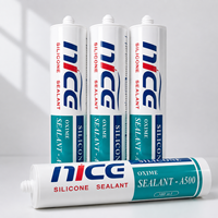 Échantillons Gratuits A500 Mastic Silicone Neutre Imperméable Adhésif Résistant aux Intempéries pour Mur Rideau, Fenêtre et Porte – Usine OEM