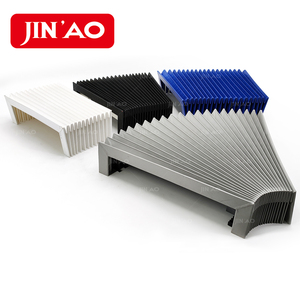 Cache-bellows <span class=keywords><strong>accordéon</strong></span> sur mesure de haute qualité pour machines, protection durable pour axes CNC - Product Image 5