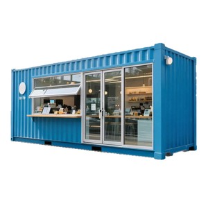 Module de magasin conteneurisé sur mesure 20 pieds, structure en aluminium, bureau modulaire extérieur - Product Image 1