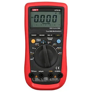 UT61D High quality and high precision automatic range uni-t analog industrial automatic digital multimeter