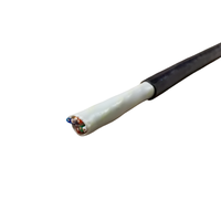 Kabel Jaringan Cat6 24AWG Jaket PVC Biru Konduktor Solid Selubung Ganda Produsen Kabel LAN CAT6 Kualitas Terbaik 1000ft UTP