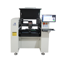 Machine d'assemblage de PCB à grande vitesse WS-8Y 8 têtes Machine de sélection et de placement de placement SMT entièrement automatique pour la ligne de production Smd LED