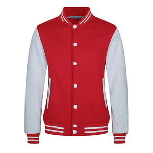 Logo personnalisé plaine hommes Versity <span class=keywords><strong>College</strong></span> Vestes en gros blanc Varsity Vestes Usa Taille Letterman Varsity <span class=keywords><strong>Jacket</strong></span> - Product Image 3