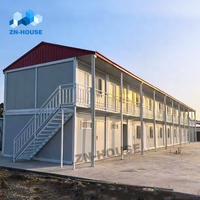 Maison mobile modulaire de 20 pieds, hôpital, dortoir, travail, hôtel, bureau, boutique, hôtel, salle de bains, maison préfabriquée en conteneur