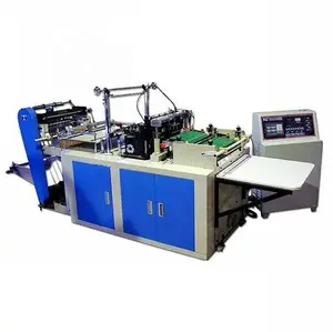 Zhonglong HDF-400 curve bottom pvc shrink film bag making machine