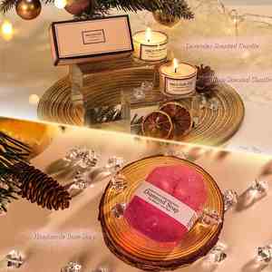 Unique Romantic Birthday <b>Gift</b> for Her Natural Safe Spa <b>Gift</b> Set with Ceramic Mugs Wool Socks and Blanket Get Well Soon <b>Gift</b> <b>Box</b> - Product Image 3