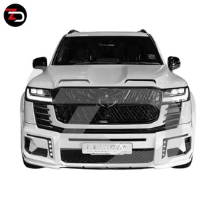 Kit de Carrocería Estilo WD a <span class=keywords><strong>Precio</strong></span> de Fábrica con Parachoques Delantero, Difusor Trasero, Alerón, Guardabarros y Parrilla Delantera para Land Cruiser <span class=keywords><strong>LC300</strong></span> - Product Image 4