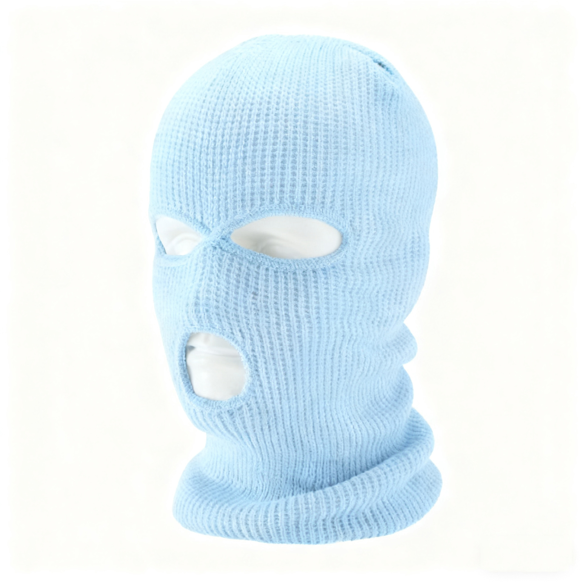 Three holes light blue