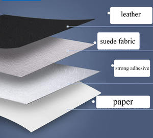 Patch de réparation en <span class=keywords><strong>cuir</strong></span> auto-adhésif souple de taille personnalisée 0,8 mm, autocollant en <span class=keywords><strong>cuir</strong></span> synthétique PVC auto-adhésif pour la réparation de canapé et de voiture - Product Image 3