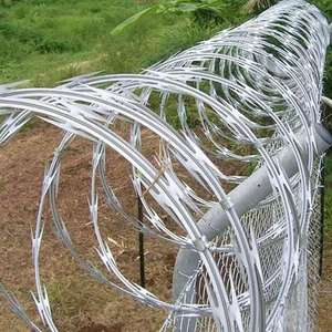 <span class=keywords><strong>Alambre</strong></span> de Púas de <span class=keywords><strong>Concertina</strong></span> Galvanizado en Caliente de Fácil Instalación Profesional para Seguridad Fronteriza - Product Image 4