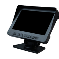 Monitor Rekam Ganda Chenfa IPS 7-Inci 1000 Nit 2 Kamera 1080p/720p 25fps Resolusi 1024x600 Layar Terpisah Plug and Play