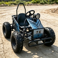 Kart électrique tout-terrain 10 pouces 1500W à faible bruit et respectueux de l'environnement
