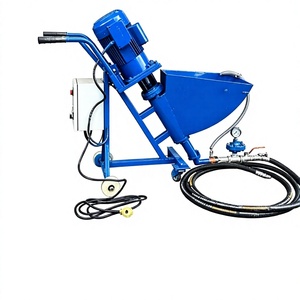 Electric Grout Pump with Motor and Hose for <b>Spraying</b> in Construction - Product Image 2
