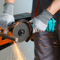 Velocidad Variable de 10000 RPM, 5 Pulgadas Amoladora Angular Profesional con Batería de Litio, con Protector de Disco y Llave Inglesa