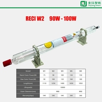 Nouveau tube en verre pour laser CO2 Reci 100W-160W, longue durée de vie, haute qualité, certifié CE, garantie 1 an, livraison directe