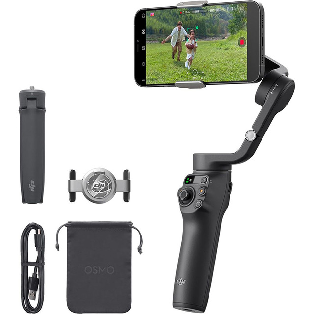 Bulk Items Original Osmo Mobile 6 Phone Gimbal Object Tracking Built-in Extension Rod Portable and Foldable Gimbal Stabilizer