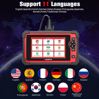 Escáner de Sistema Completo OBD2, 31 Servicios de Reinicio, Escáner Automotriz en Portugués, Launch X431 CRP 919E, Herramienta de Diagnóstico para Automóviles