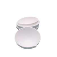 Plat d'évaporation en PTFE monobloc, plat rond en PTFE F4, plat de laboratoire résistant aux acides et aux alcalis