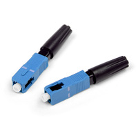 Connecteur rapide optique SC UPC pré-polissé pour câble de branchement intérieur, modèle APC Y04, garantie 5 ans