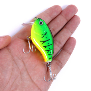 Leurre de pêche flottant en métal miniature 6cm 17g, appât artificiel dur pour la pêche en rivière au bar, à la truite et au vairon - Product Image 6