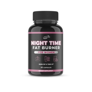 Suplemen Herbal OEM Kapsul Pembakar Lemak Malam Hari Label Pribadi Pencernaan Cepat Tidur Nyenyak untuk Dewasa - Product Image 1