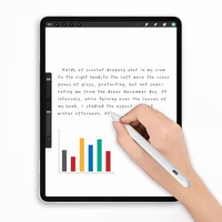 Pena Sentuh Layar Universal, Pena Stylus Layar Universal Sensitif Tinggi untuk Apple Ipad Pensil Cocok untuk Ios Android dengan Fungsi Magnetik