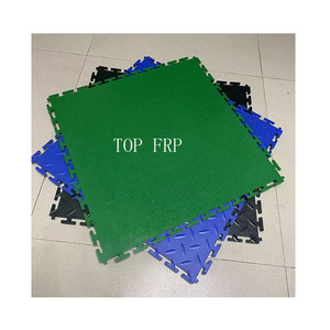 Heavy Duty 6mm Thick PVC Interlocking Floor Tiles for Garage Warehouse Modern Anti-Slip Easy Click-Lock System for <b>Workshops</b> - Product Image 3