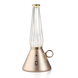 Lámpara de escritorio moderna para radio, LED luz nocturna, barra cálida para carga de teléfono móvil, soporte magnético para teléfono, funciona con pilas para restaurantes - Product Image 1