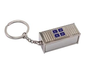 Porte-clés créatif en métal, camion de logistique, pendentif pour clés, accessoires de clés de voiture 3D tridimensionnels - Product Image 5