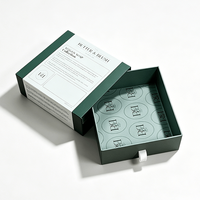 Boîte cadeau personnalisée avec logo imprimé, boîte rigide en papier de luxe pour produits de soin de la peau et savons, avec intérieur personnalisé