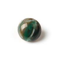 Kancing Bulat Retro Jade Logam dan Resin Langsung dari Pabrik untuk Aksesoris Pakaian Kemeja Cheongsam