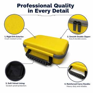 Fournisseur OEM ODM – Étui de rangement rigide en EVA pour tondeuses et rasoirs – Peut contenir jusqu'à <span class=keywords><strong>3</strong></span> appareils, ainsi que des lames, des chargeurs et des accessoires - Product Image 2