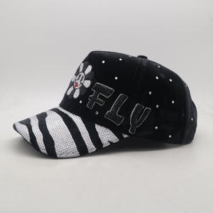 Gorra de Béisbol de Alta Calidad con Bordado 3D de Ángeles, Diseño Nuevo, Ajustable, Gorra Deportiva de Gamuza Negra - Product Image 4