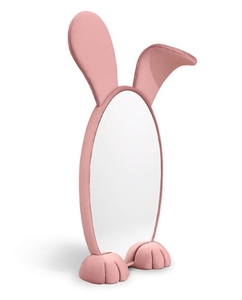 Specchio da Terra Moderno a Figura Intera con Disegno di Coniglietta Principessa <span class=keywords><strong>per</strong></span> Bambine, Grazioso Specchio Rosa a Figura Intera <span class=keywords><strong>per</strong></span> Camere dei Bambini - Product Image 6