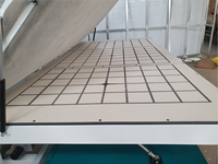 Machine de thermoformage par sublimation BYTCNC pour la décoration de surfaces solides en Corian