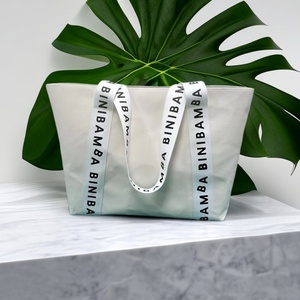 Customize Wholesale Shoulder Strap Shopping Bag Women with Custom Printed logo Cotton <b>Canvas</b> <b>Tote</b> Bag - Product Image 1