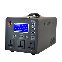 เครื่องกำเนิดไฟฟ้าพลังงานแสงอาทิตย์แบบพกพา 2000W คลื่นไซน์บริสุทธิ์ พร้อมตัวควบคุม MPPT รีโมทคอนโทรล ชาร์จไร้สาย โมโนคริสตัลไลน์ - Product Image 6
