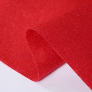 Tapis de protection pour peintre en feutre non tissé rouge vif, à poils ras, lavable, épaisseur 1-5 mm - Product Image 2