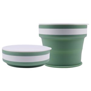 Accesorios de café, tazas plegables de silicona reutilizables ecológicas de 9oz, taza de café, taza plegable de silicona para exteriores para viajes - Product Image 1