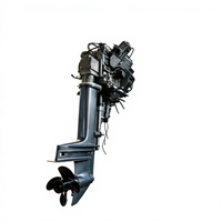 Nouveau moteur hors-bord diesel marin 30 CV, refroidi par air, 4 temps, 2 cylindres, démarrage électrique 12 V, moteur de bateau